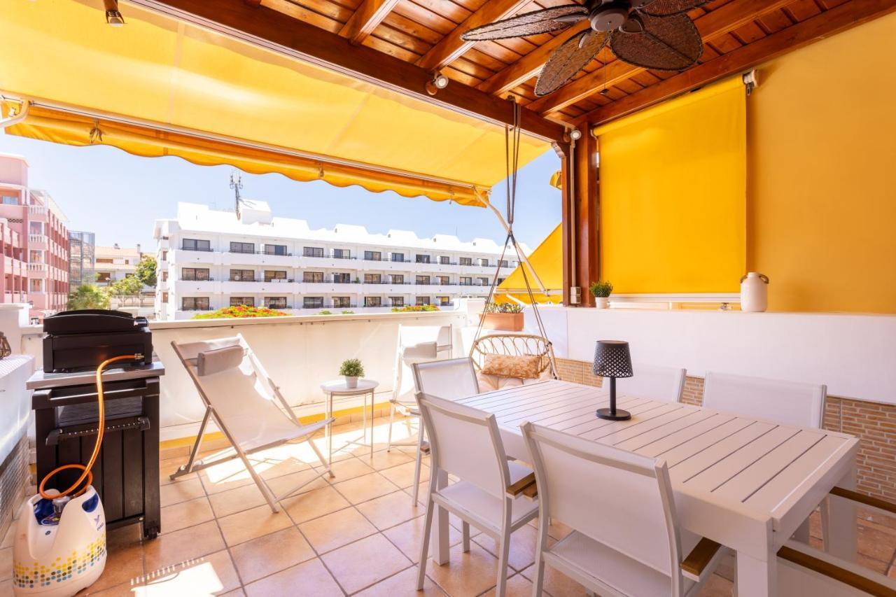 Classbnb - Design House 150M From Las Vistas Beach Playa de las Américas Buitenkant foto